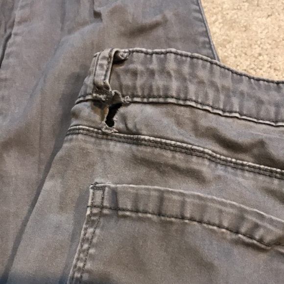 Grey mid-rise stretch skinny ankle grazer Jeans - Picture 4 of 4